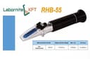 RHB-55 refraktometer 0–55 Brix