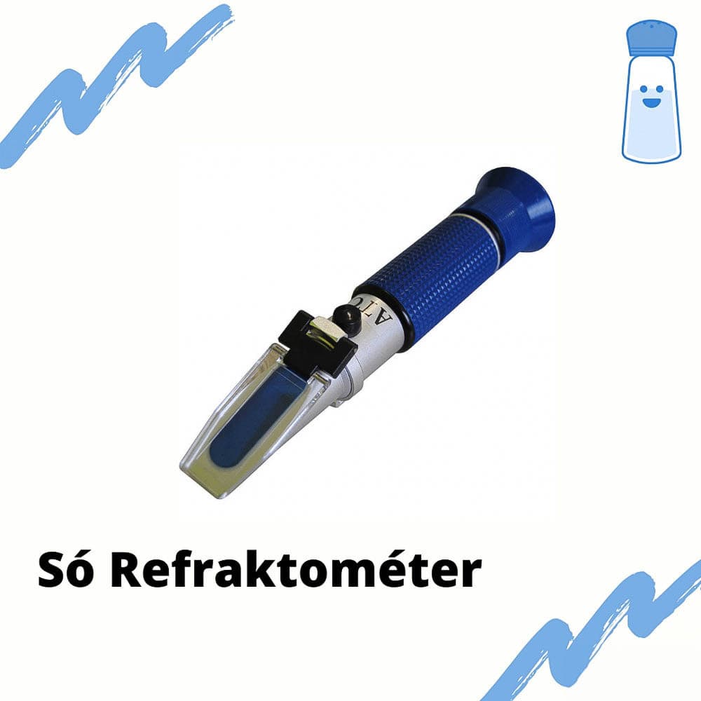 RHS-10ATC refraktometer NaCl 0–10 %