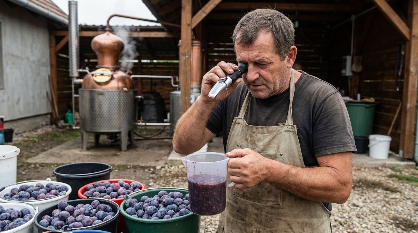 Izbira refraktometra za sadno drozgo in destilate